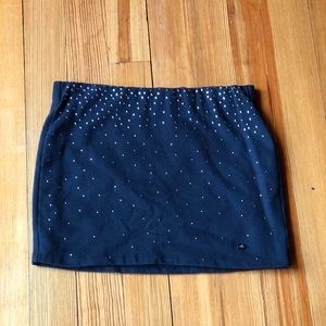 Juicy Couture Mini skirt with ombré metal details
